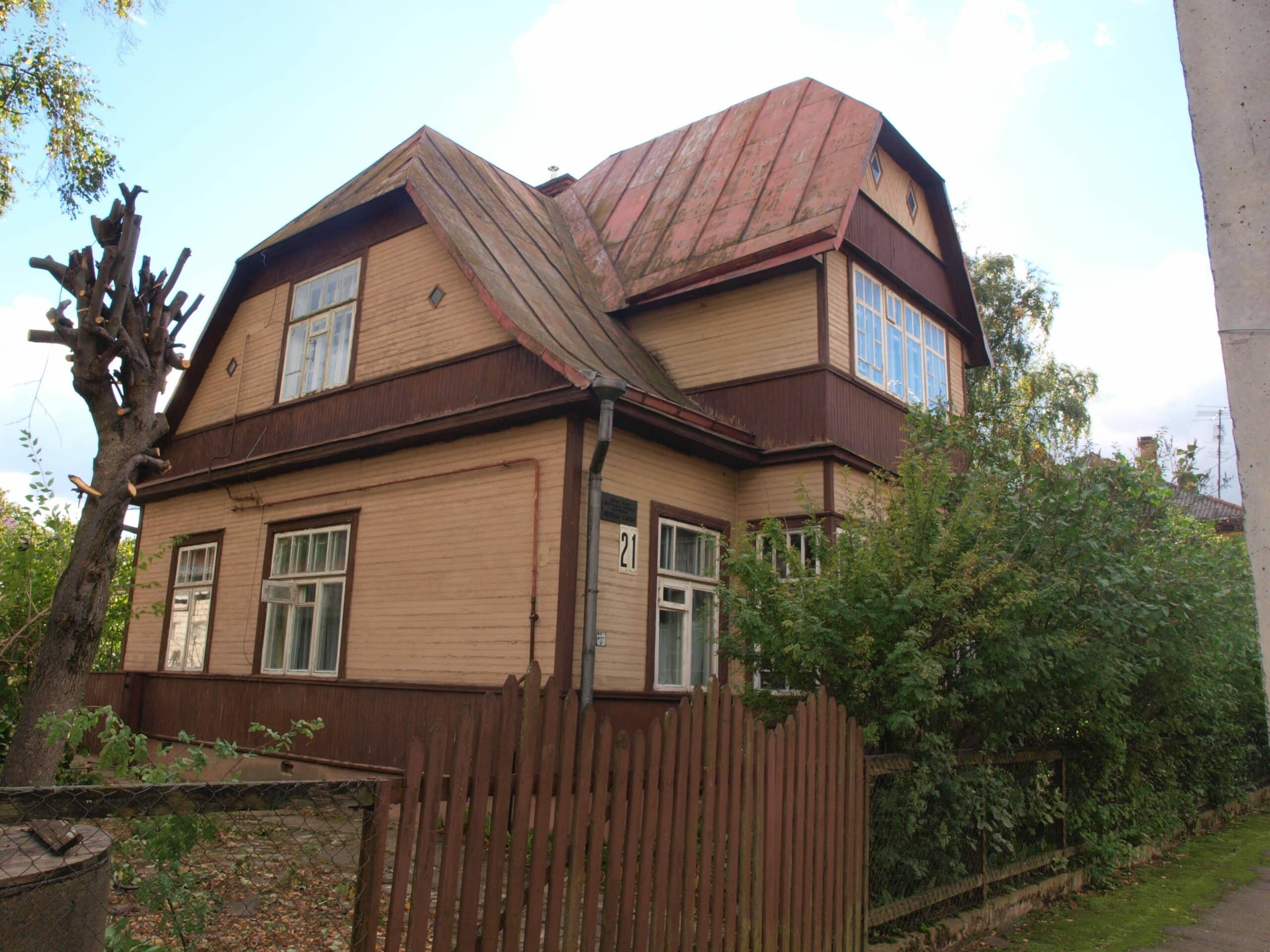 Building Designed by J. Indrūnas