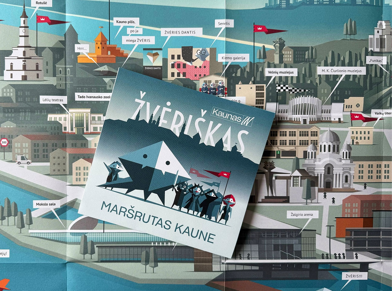 Jis sugrįžo: mažieji keliautojai kviečiami ieškoti Kauno Žvėries pėdsakų